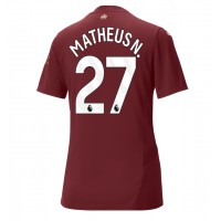 Manchester City Matheus Nunes #27 Fußballbekleidung 3rd trikot Damen 2024-25 Kurzarm